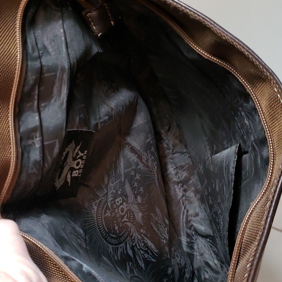 BOY LONDON Messenger Bag Faux Leather and Cordura - Picture 5 of 16